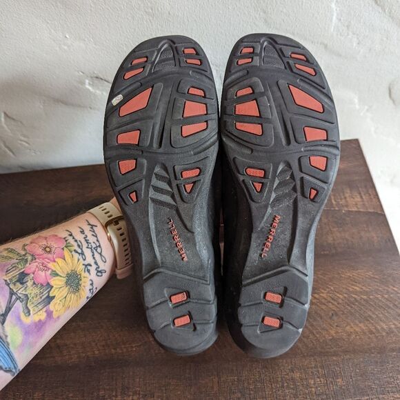 Merrell Women's Gabriella Mary Jane Style Wedge Shoes - Picture 6 of 7